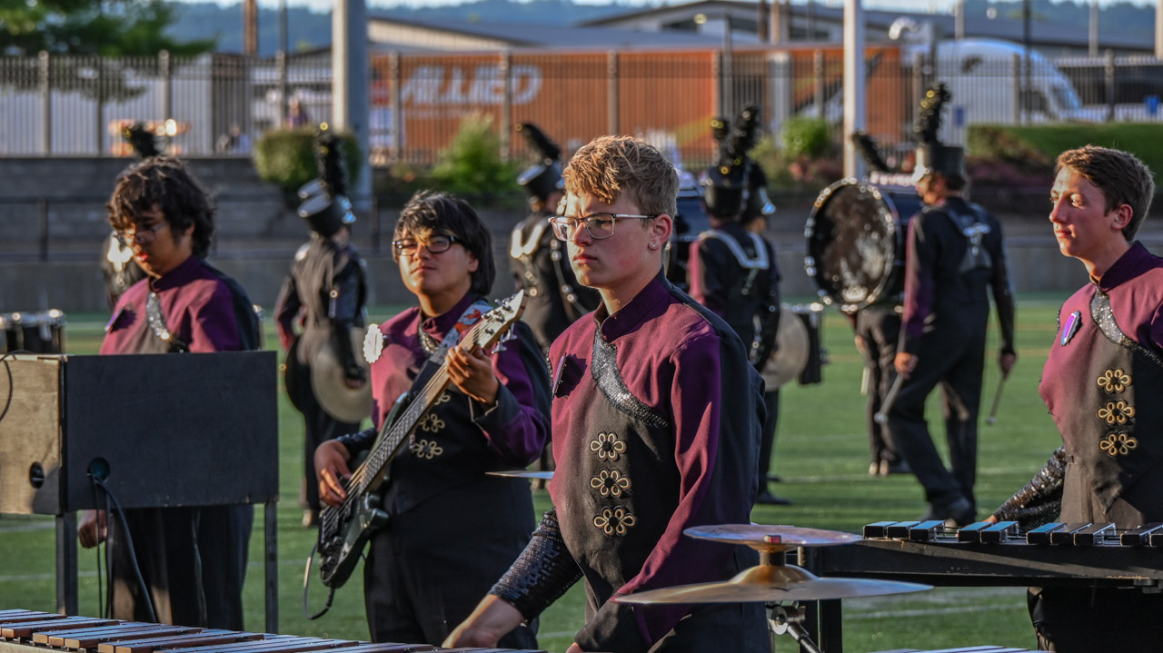 Members performing