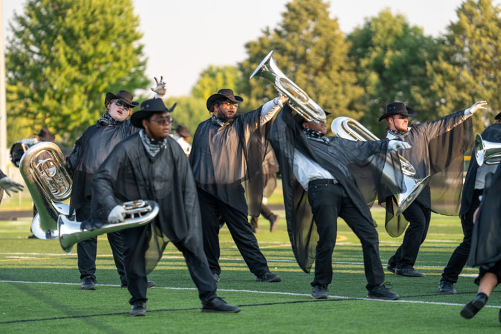 Third picture of the Boise performance of the Boise Gems Drum and Bugle Corps