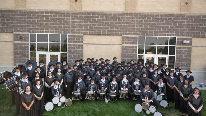 Third picture of the Boise performance of the Boise Gems Drum and Bugle Corps