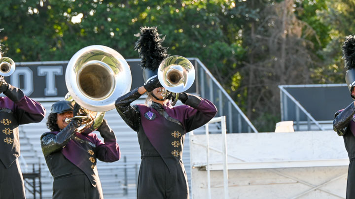 First picture of the Boise performance of the Boise Gems Drum and Bugle Corps