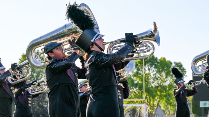 Second picture of the Boise performance of the Boise Gems Drum and Bugle Corps